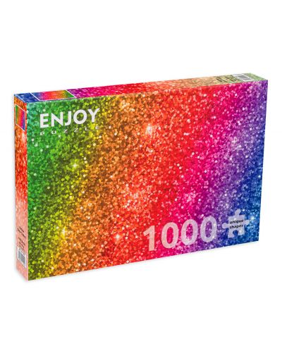 Παζλ Enjoy από 1000 κομμάτια - Κυματιστή λαμπρή ουράνια τόξο - 1